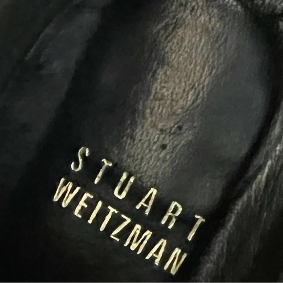 Stuart Weitzman Dark Brown Suede Lace Up Wedge‎ Ankle Boot Women’s Size 10 Fall - Picture 8 of 11